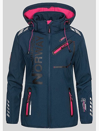 Veste softshell à capuche reine – geographical norway