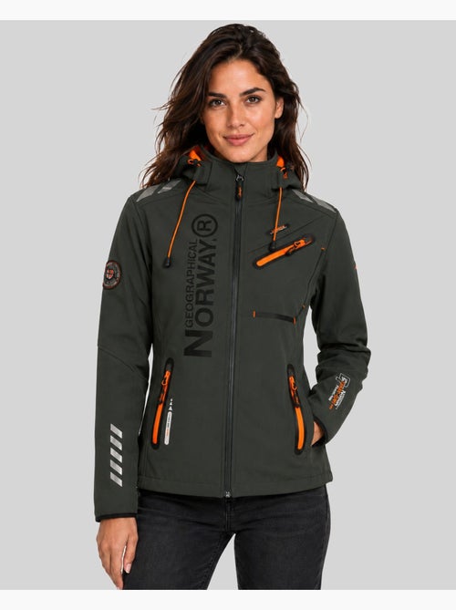 Veste softshell à capuche reine – geographical norway - Kiabi Veste softshell à capuche reine – geographical norway - Kiabi