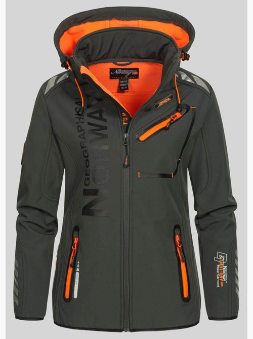 Veste softshell à capuche reine – geographical norway - Kiabi Veste softshell à capuche reine – geographical norway - Kiabi