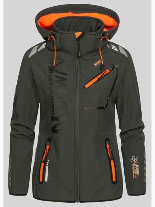 Veste softshell à capuche reine – geographical norway - Kiabi Veste softshell à capuche reine – geographical norway - Kiabi