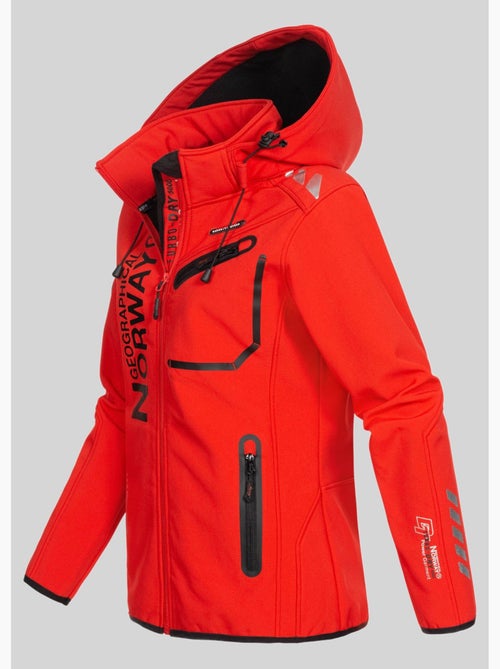 Veste softshell à capuche reine – geographical norway - Kiabi
