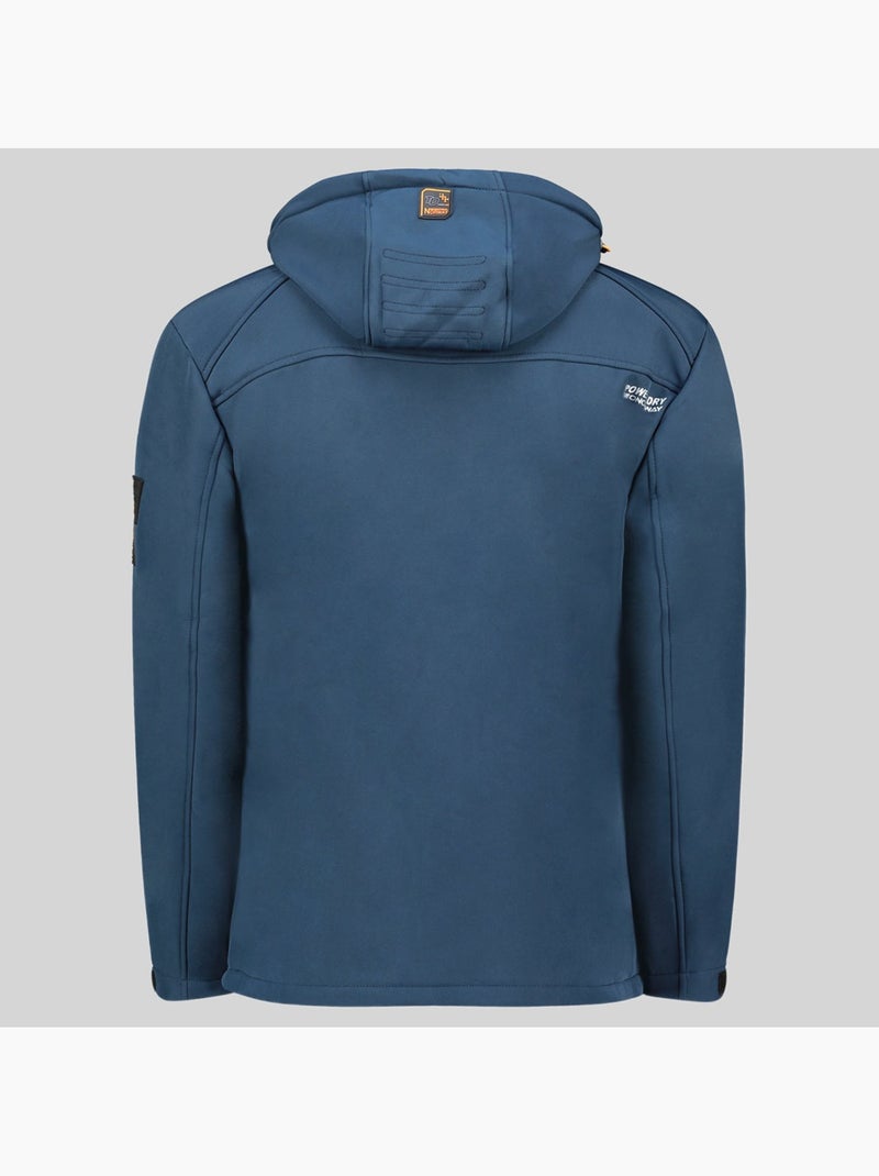 Veste softshell à capuche richywood – geographical norway Bleu marine - Kiabi