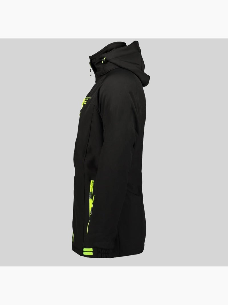 Veste softshell à capuche ritchone – geographical norway Noir - Kiabi