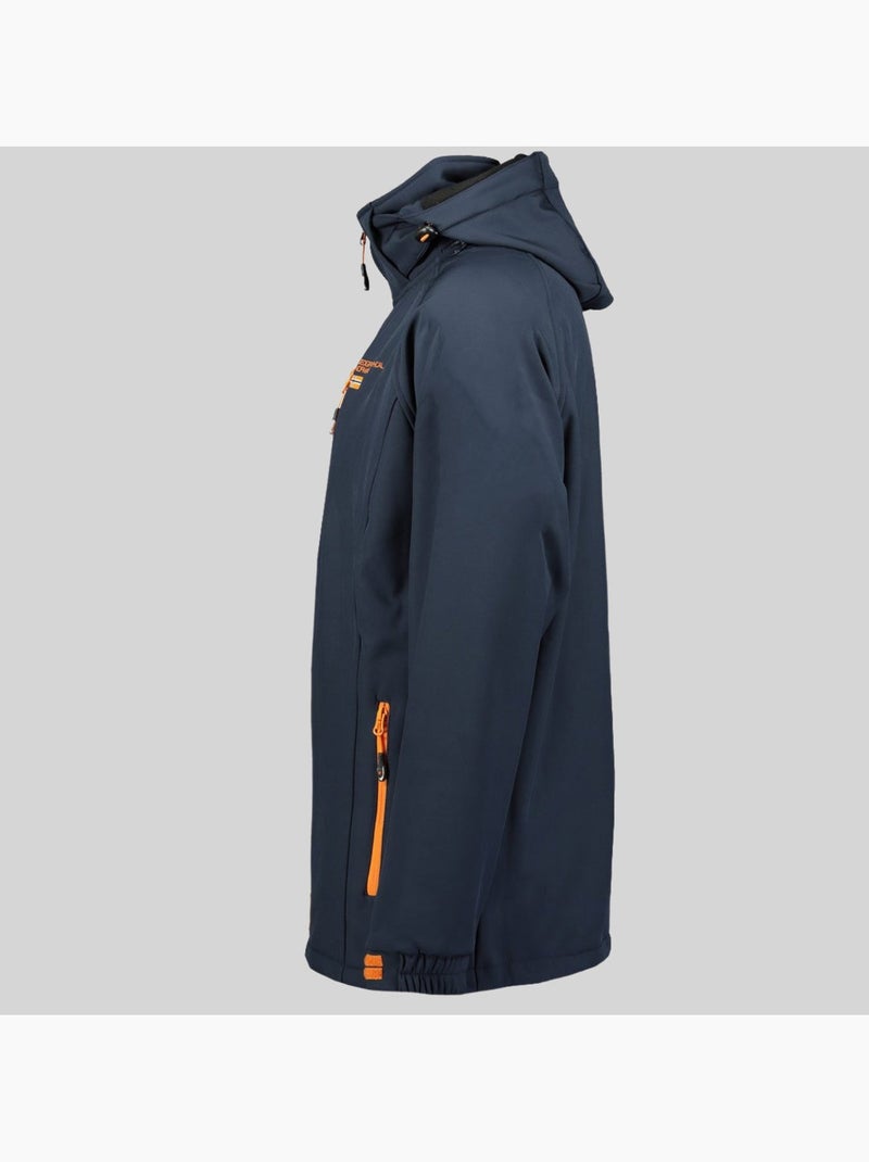 Veste softshell à capuche ritchone – geographical norway Noir - Kiabi