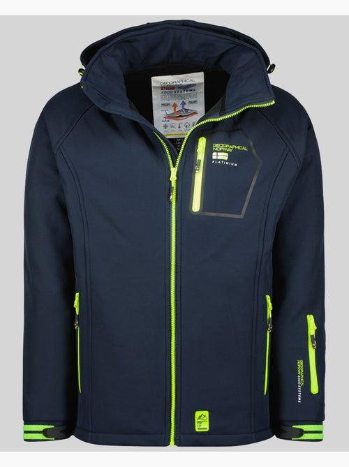 Veste softshell à capuche riziere – geographical norway - Kiabi Veste softshell à capuche riziere – geographical norway - Kiabi