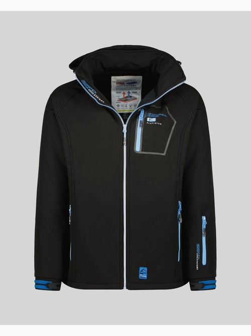 Veste softshell à capuche riziere – geographical norway - Kiabi