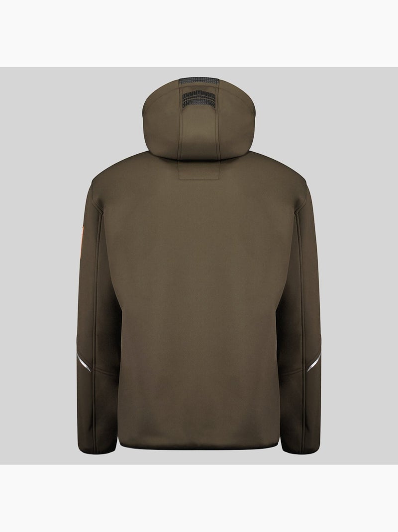 Veste softshell à capuche robin – geographical norway Kaki - Kiabi