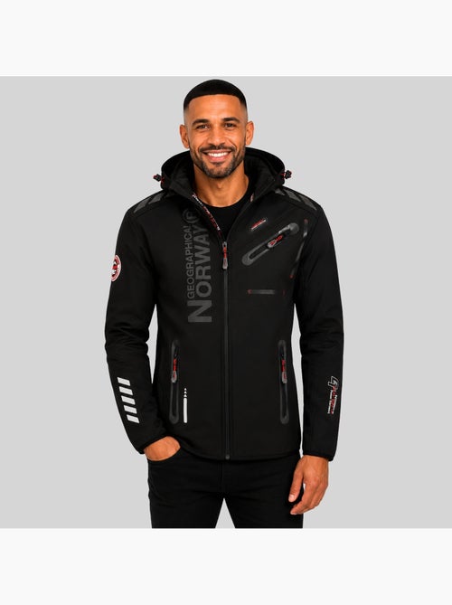 Veste softshell à capuche royaute dark – geographical norway - Kiabi Veste softshell à capuche royaute dark – geographical norway - Kiabi
