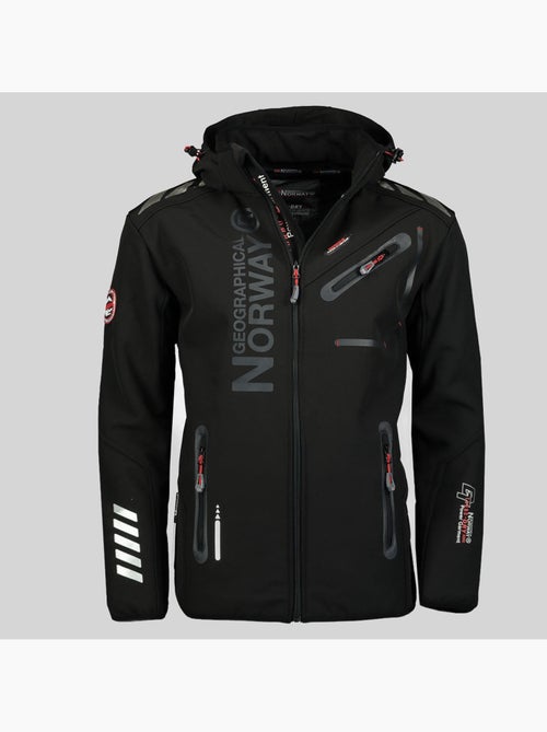 Veste softshell à capuche royaute dark – geographical norway - Kiabi Veste softshell à capuche royaute dark – geographical norway - Kiabi