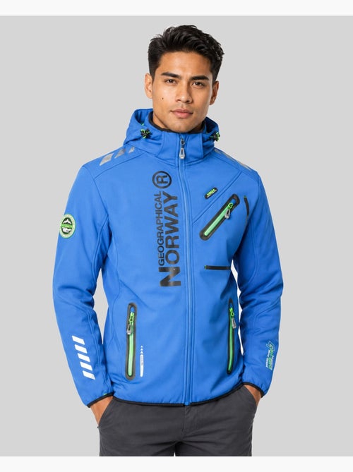 Veste softshell à capuche royaute – geographical norway - Kiabi Veste softshell à capuche royaute – geographical norway - Kiabi