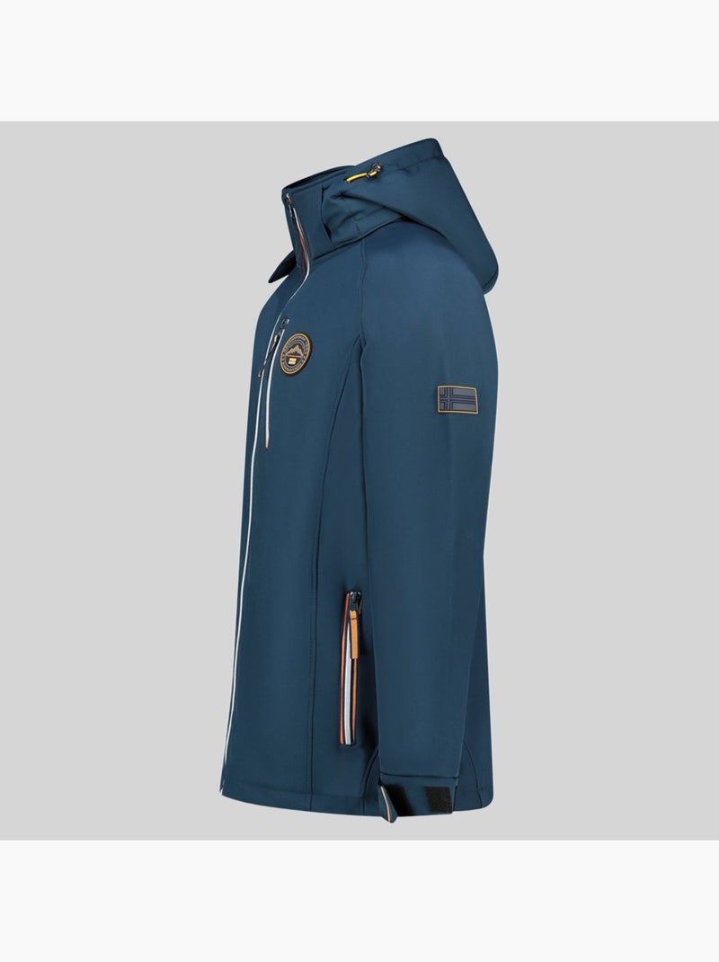 Veste softshell à capuche tabim – geographical norway Bleu marine - Kiabi