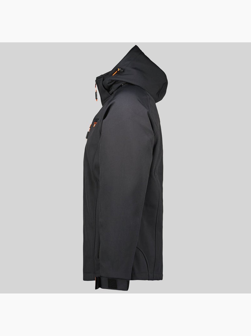 Veste softshell à capuche taboo – geographical norway Gris foncé - Kiabi