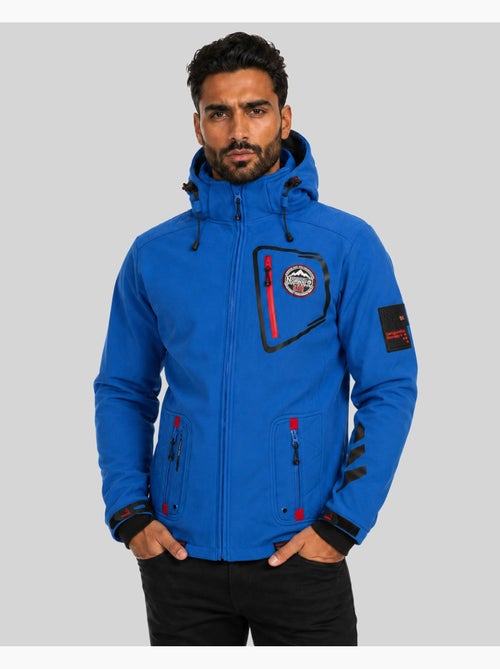 Veste softshell à capuche tacebook – geographical norway - Kiabi