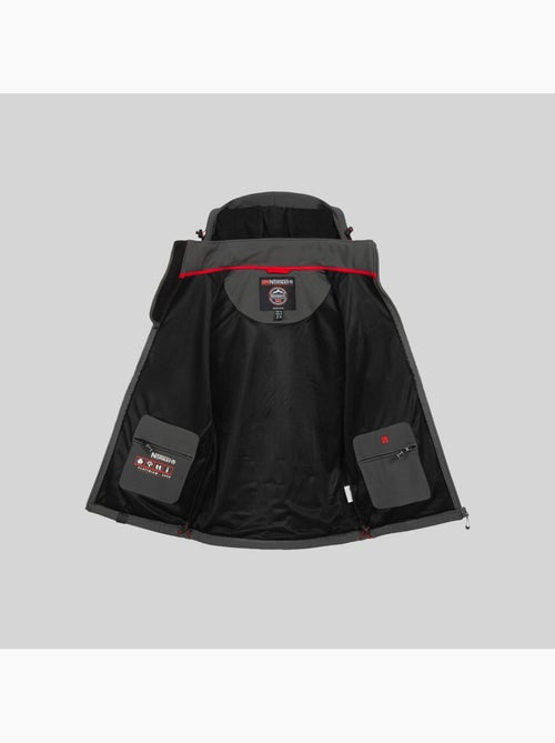 Veste softshell à capuche tacebook – geographical norway - Kiabi