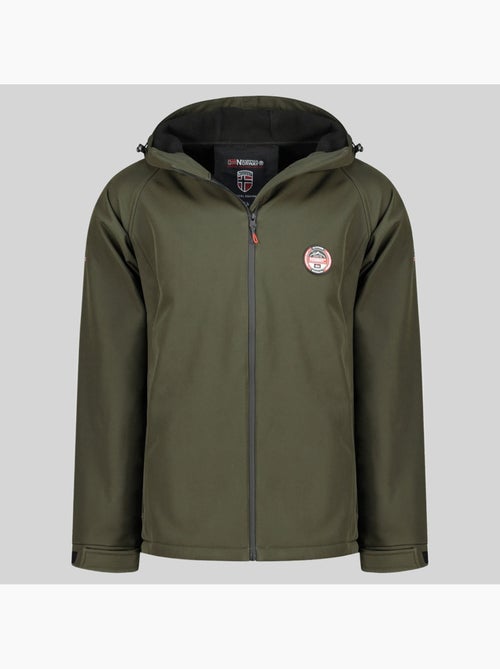 Veste softshell à capuche tamigobadge – geographical norway - Kiabi