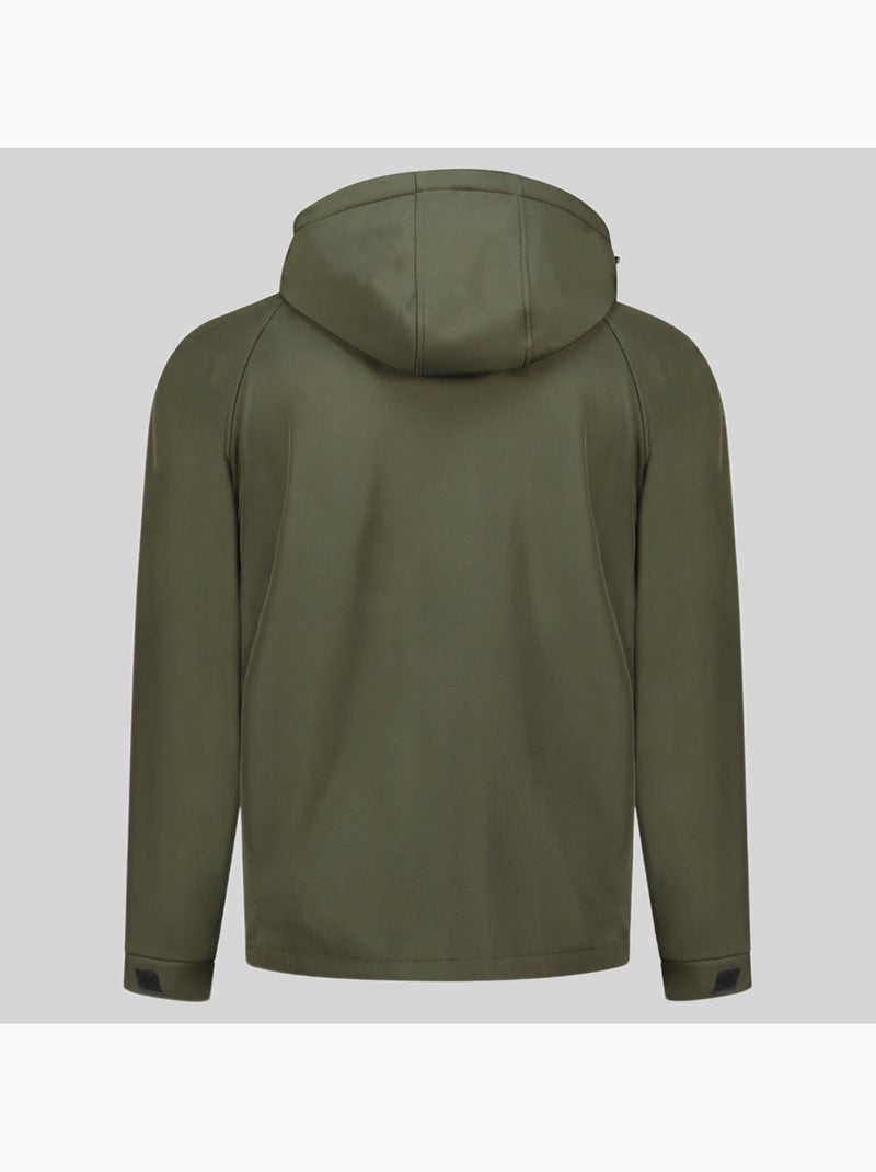 Veste softshell à capuche tamigobadge – geographical norway Kaki - Kiabi