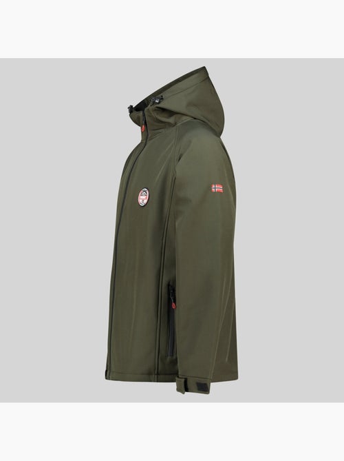 Veste softshell à capuche tamigobadge – geographical norway - Kiabi