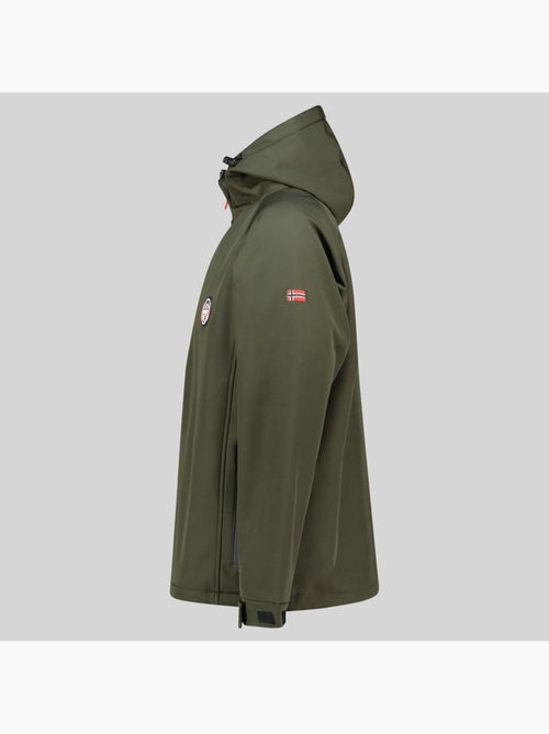 Veste softshell à capuche tamigobadge – geographical norway - Kiabi