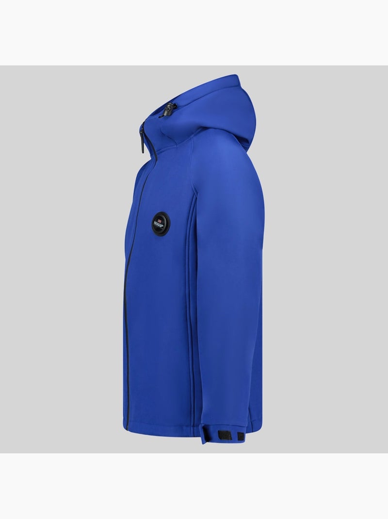 Veste softshell à capuche tamigoglass – geographical norway Bleu roi - Kiabi