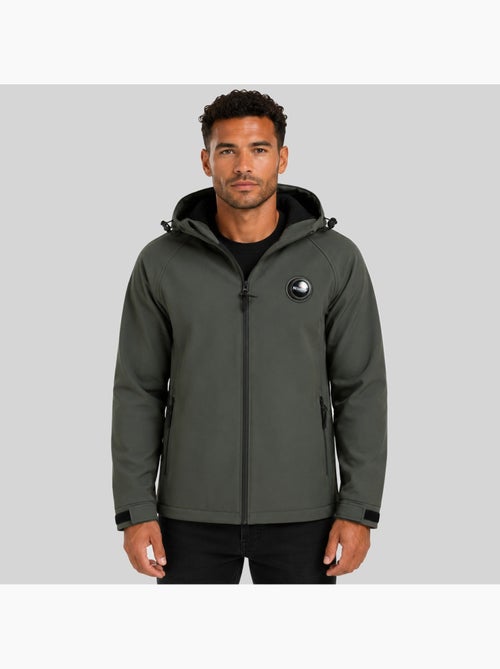 Veste softshell à capuche tamigoglass – geographical norway - Kiabi