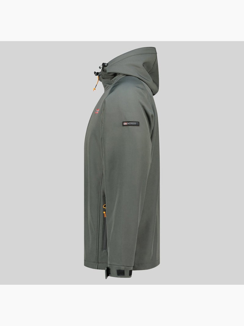 Veste softshell à capuche tamigolor – geographical norway Gris foncé - Kiabi
