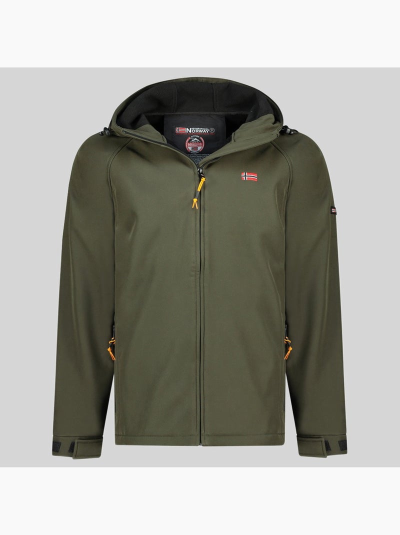 Veste softshell à capuche tamigolor – geographical norway Kaki - Kiabi