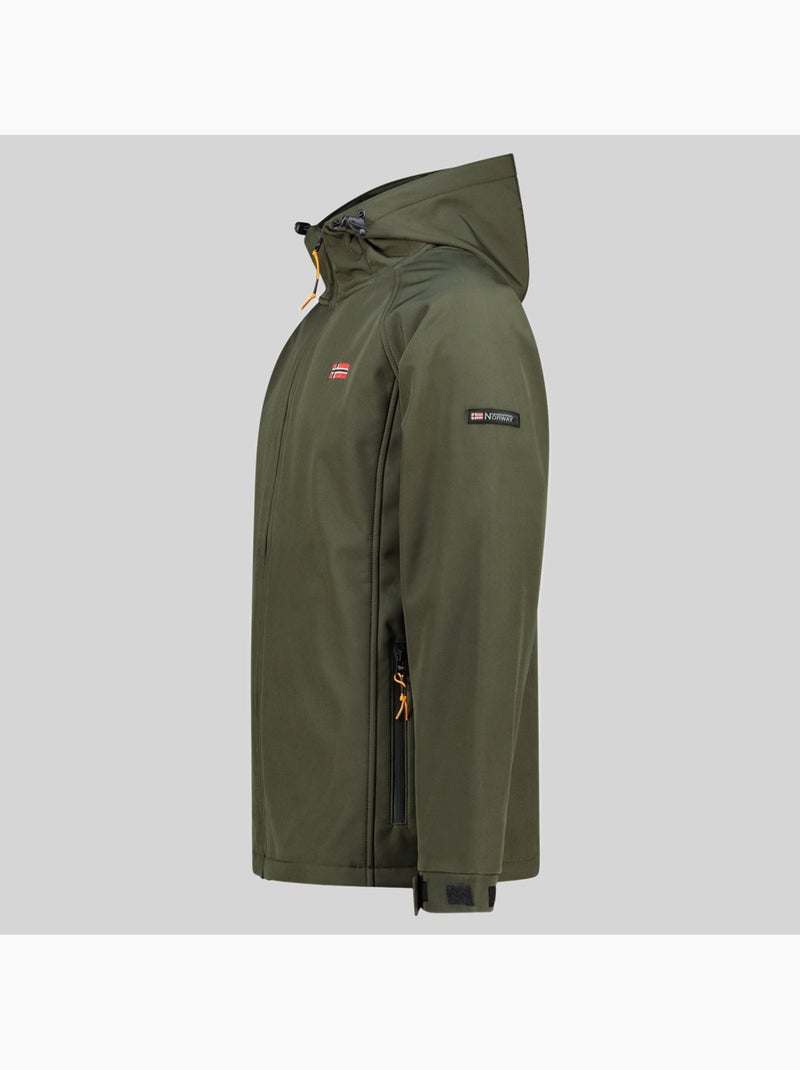 Veste softshell à capuche tamigolor – geographical norway Kaki - Kiabi