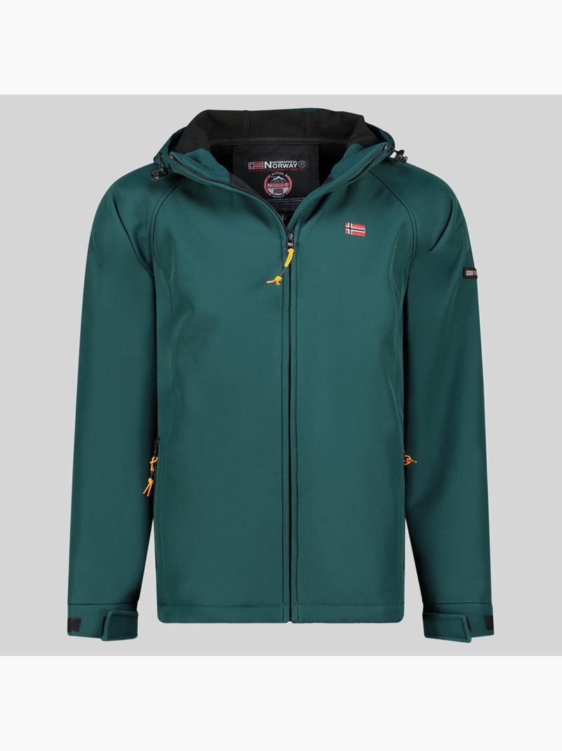 Veste softshell à capuche tamigolor – geographical norway Vert foncé - Kiabi