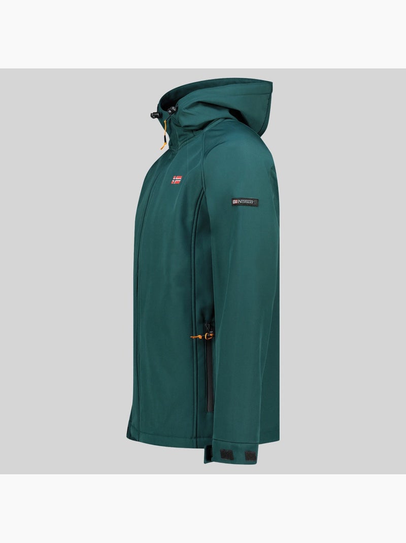 Veste softshell à capuche tamigolor – geographical norway Vert foncé - Kiabi