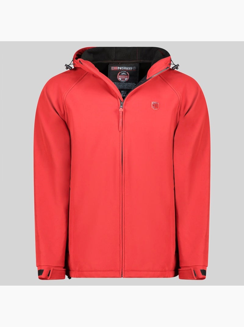 Veste softshell à capuche tamigotal – geographical norway Rouge - Kiabi
