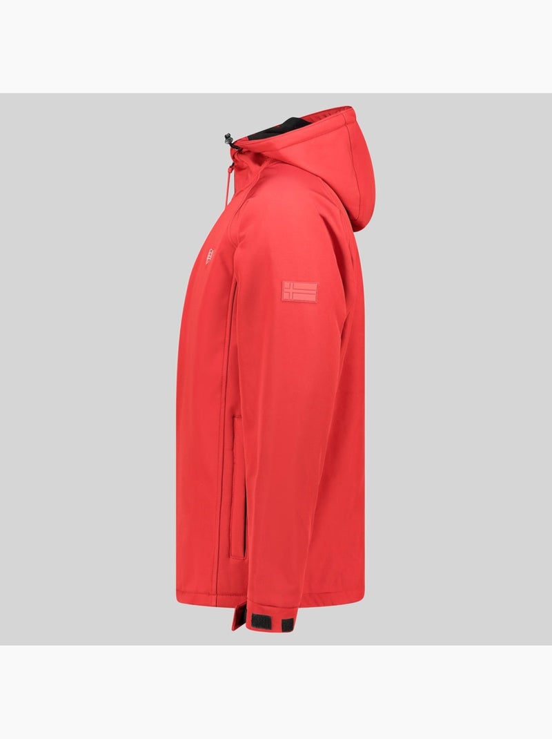 Veste softshell à capuche tamigotal – geographical norway Rouge - Kiabi