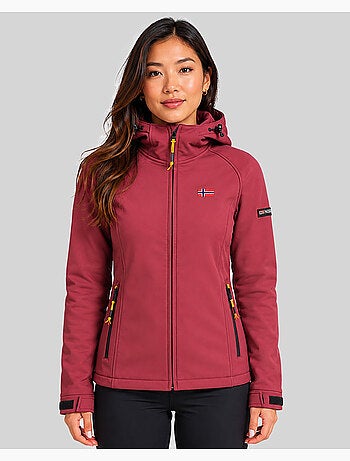 Veste softshell à capuche tamilalor – geographical norway