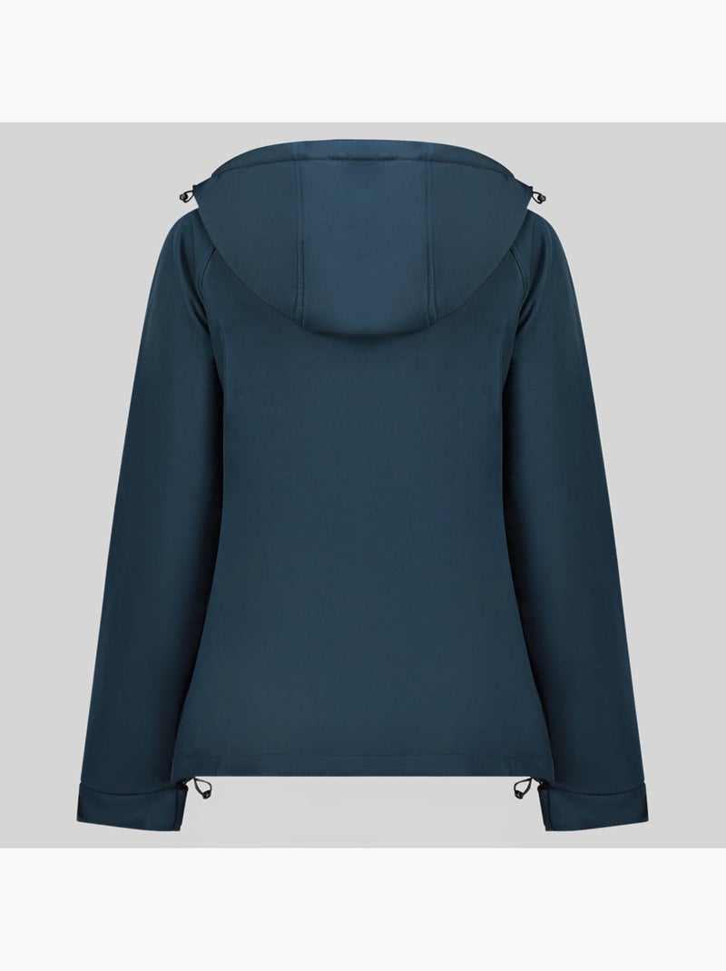 Veste softshell à capuche tamilatal – geographical norway Bleu marine - Kiabi