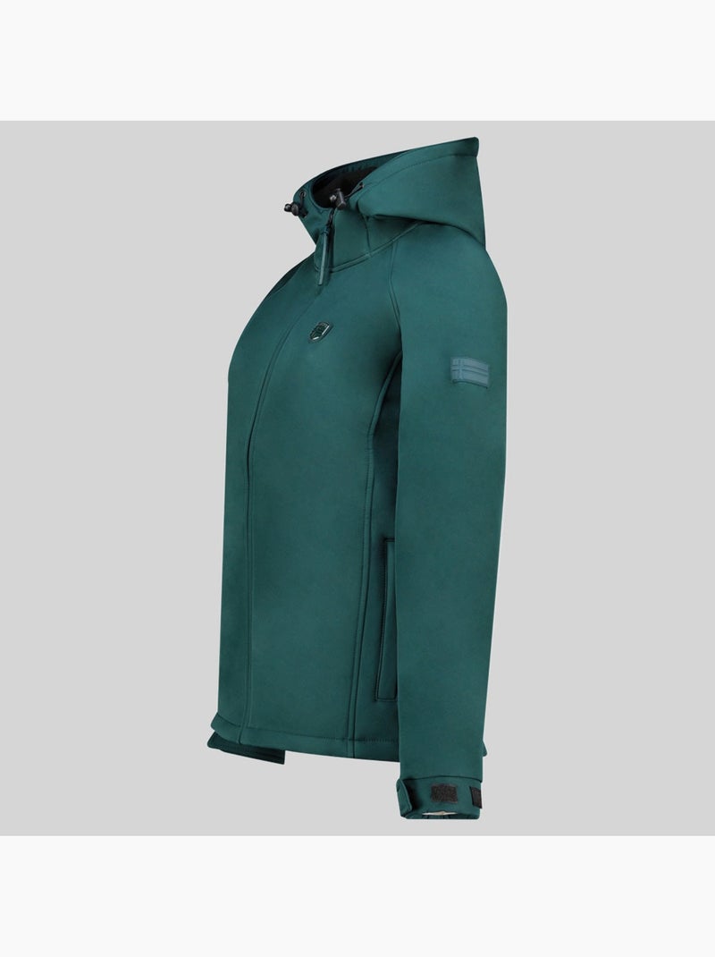 Veste softshell à capuche tamilatal – geographical norway Vert sapin - Kiabi
