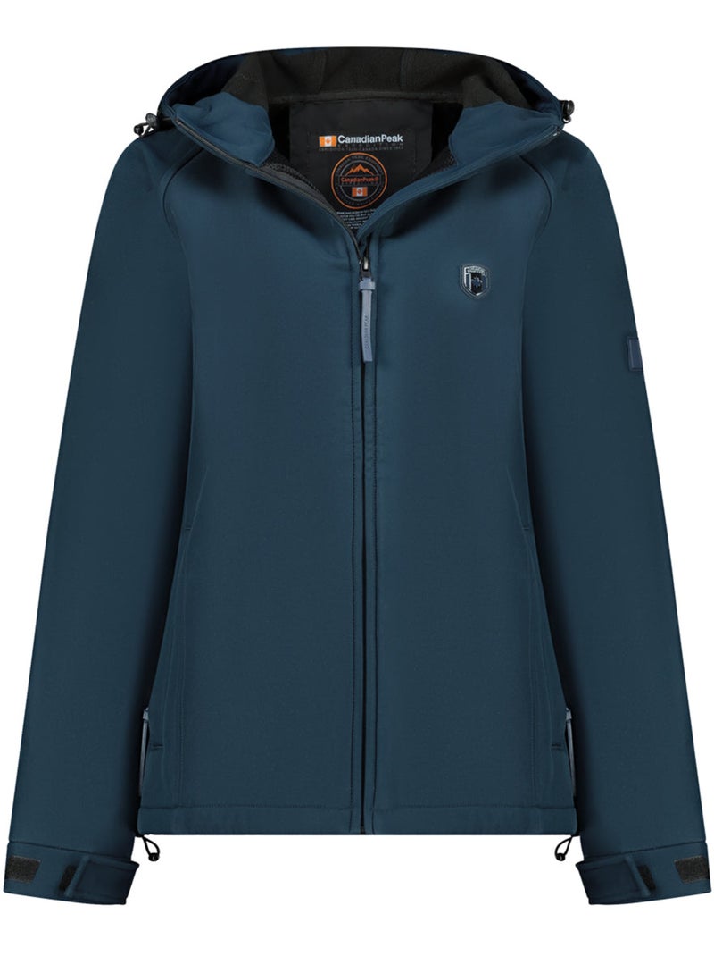 Veste softshell à capuche tamilataleak – canadian peak Bleu marine - Kiabi