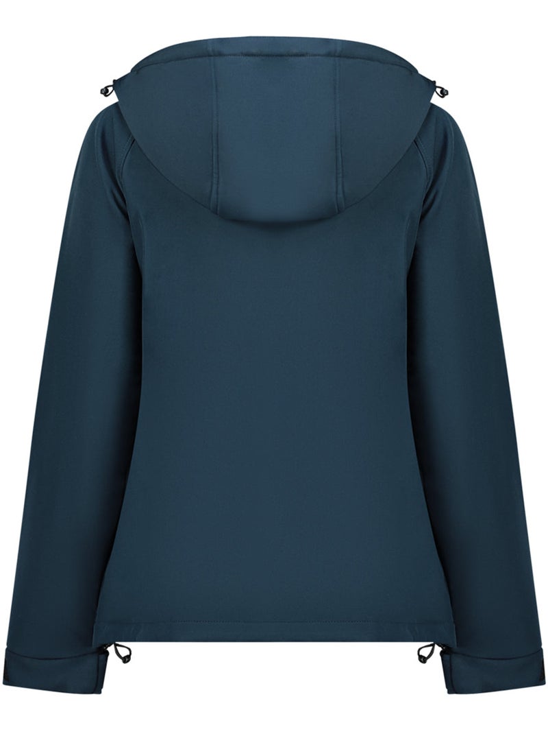 Veste softshell à capuche tamilataleak – canadian peak Bleu marine - Kiabi
