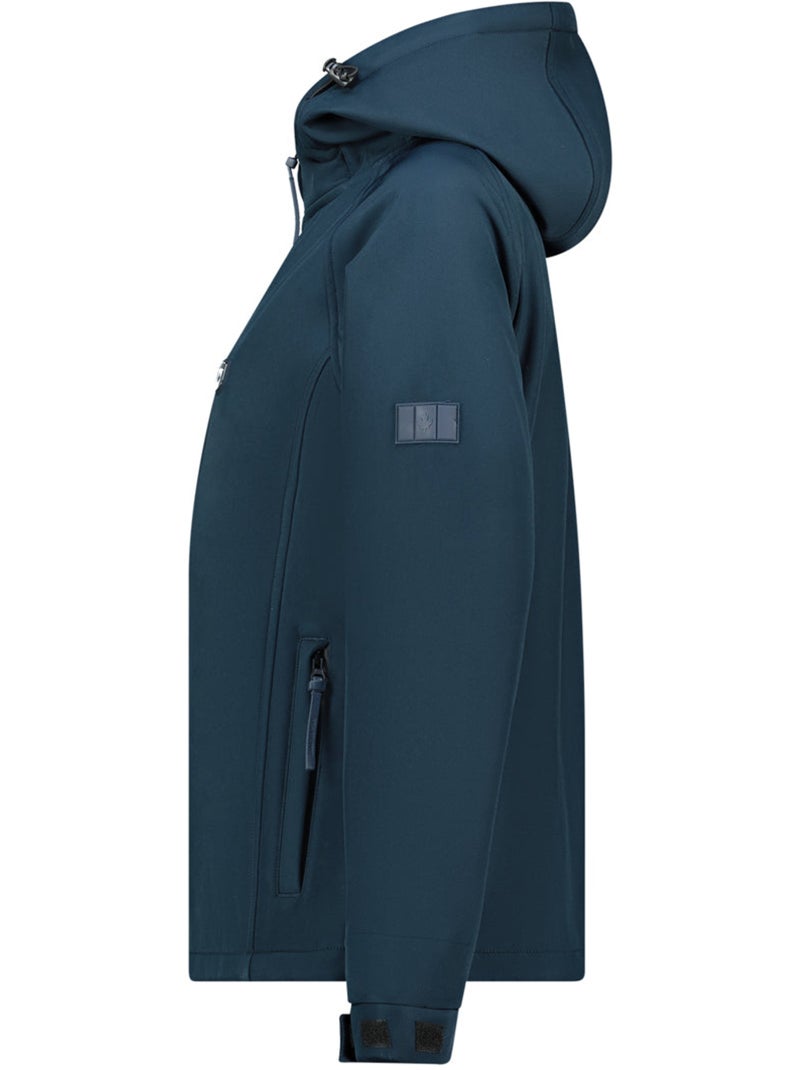 Veste softshell à capuche tamilataleak – canadian peak Bleu marine - Kiabi