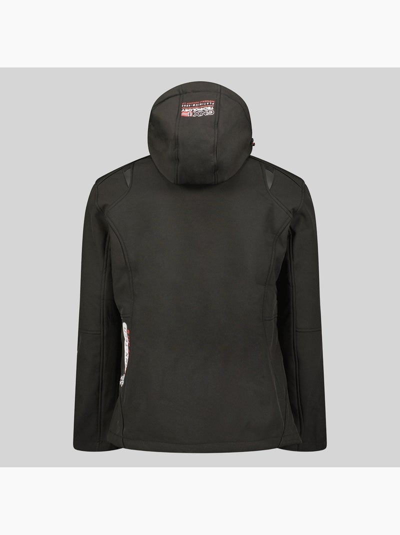 Veste softshell à capuche tanada – geographical norway Noir - Kiabi
