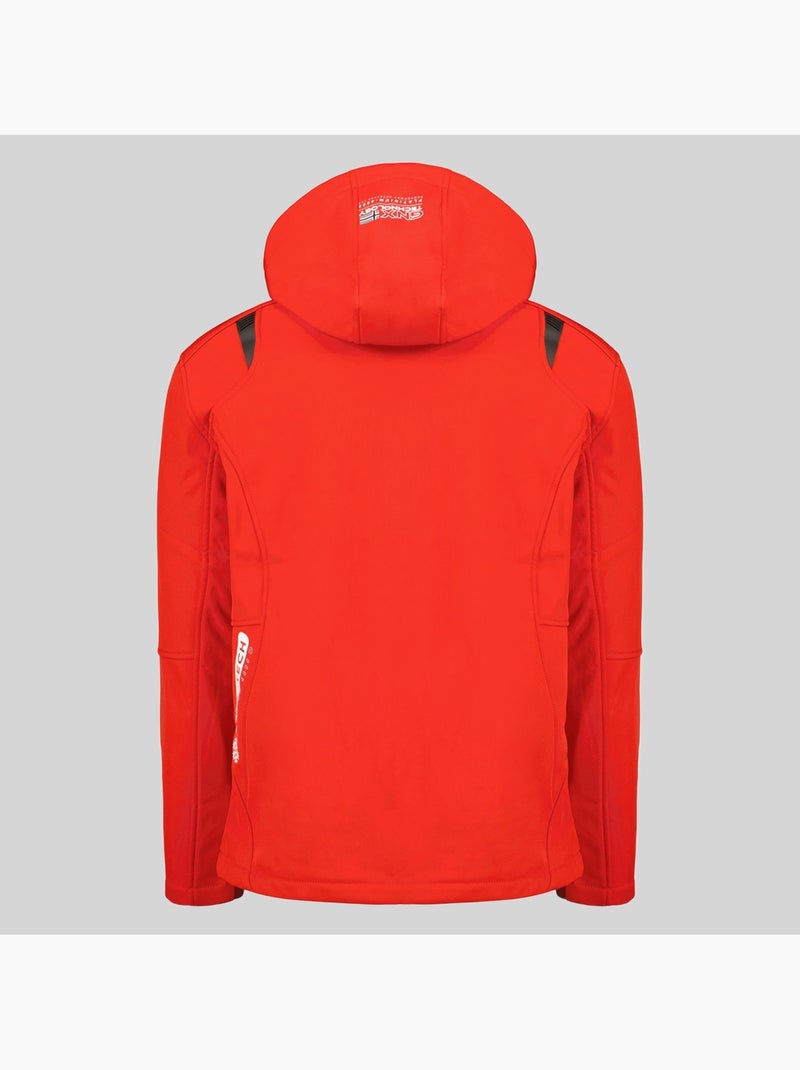 Veste softshell à capuche tanada – geographical norway Rouge - Kiabi