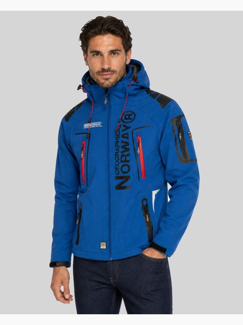 Veste softshell à capuche techno – geographical norway - Kiabi Veste softshell à capuche techno – geographical norway - Kiabi