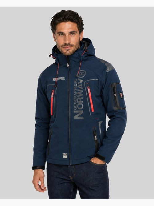 Veste softshell à capuche techno – geographical norway - Kiabi Veste softshell à capuche techno – geographical norway - Kiabi