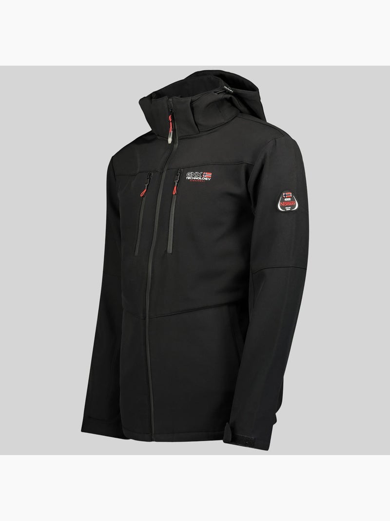 Veste softshell à capuche timmex – geographical norway Bleu marine - Kiabi