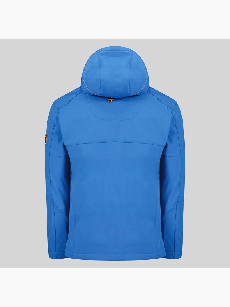 Veste softshell à capuche topere – geographical norway Bleu roi - Kiabi