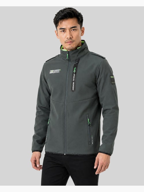 Veste softshell à capuche toxique – geographical norway - Kiabi