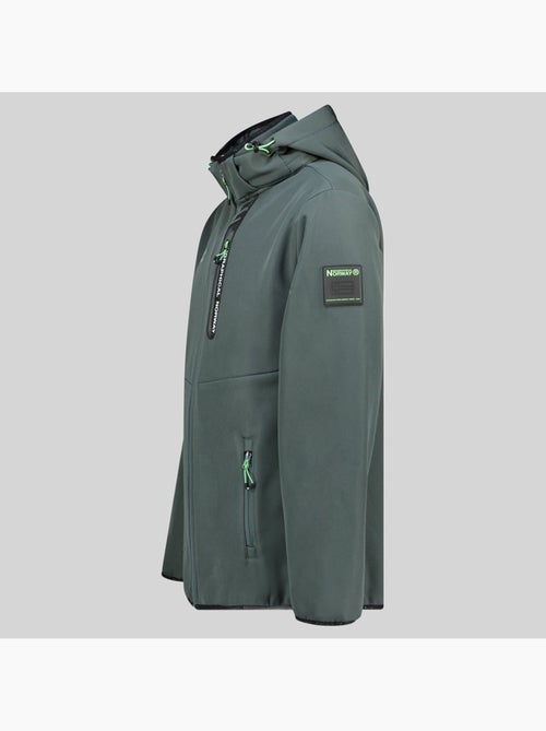 Veste softshell à capuche toxique – geographical norway - Kiabi