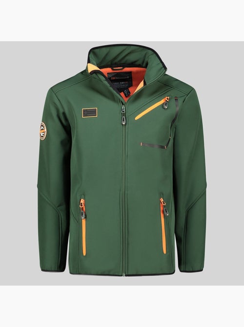 Veste softshell à capuche tramway – geographical norway - Kiabi