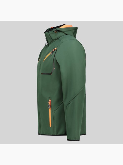 Veste softshell à capuche tramway – geographical norway - Kiabi