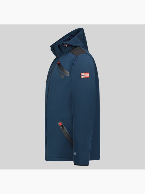 Veste softshell à capuche twopac – geographical norway - Kiabi