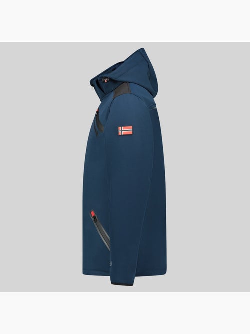 Veste softshell à capuche twopac – geographical norway - Kiabi