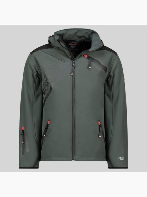 Veste softshell à capuche twopac – geographical norway - Kiabi